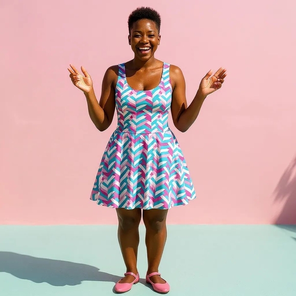 Transgender Trans Pride Dress - Picture 4 of 12